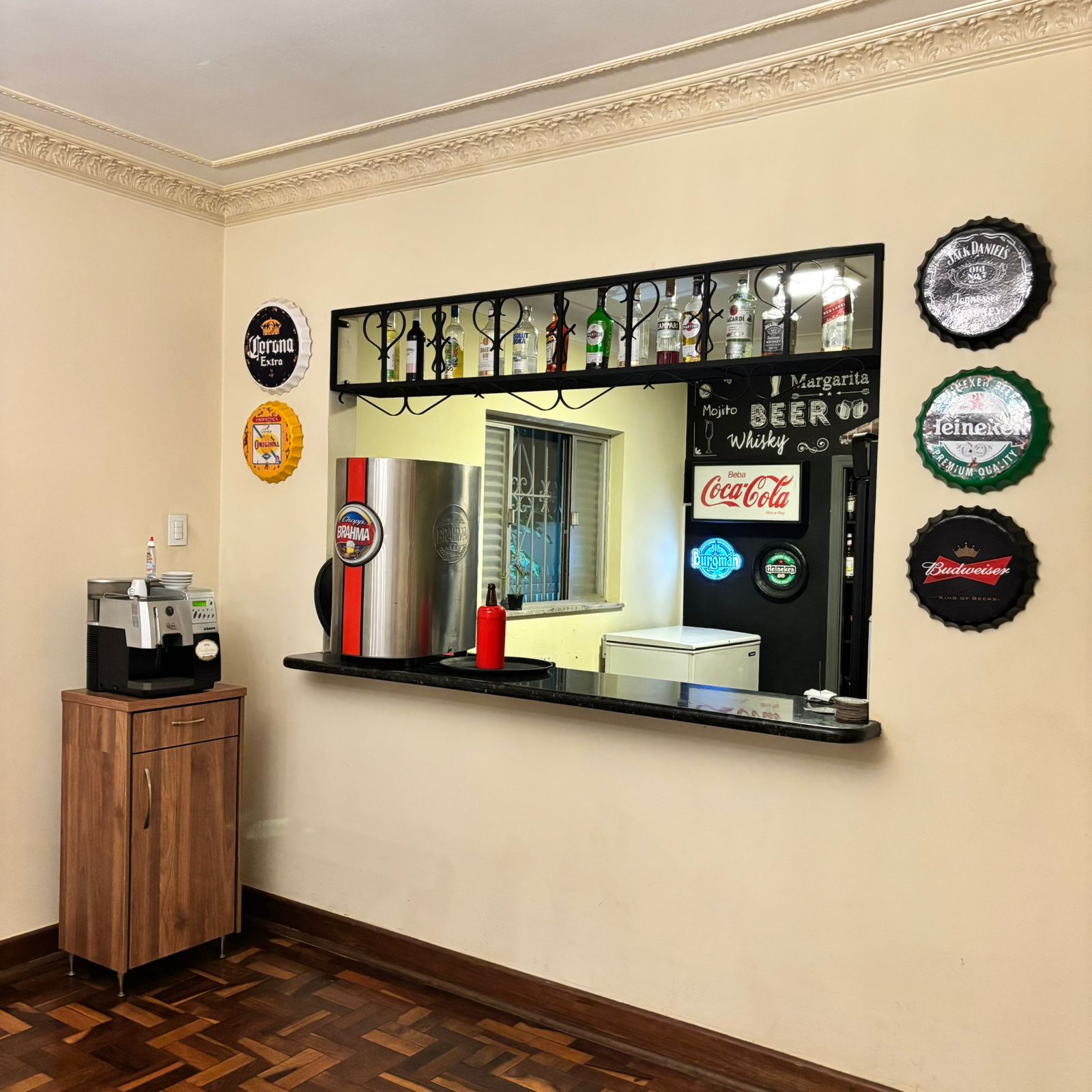 Bar e salão